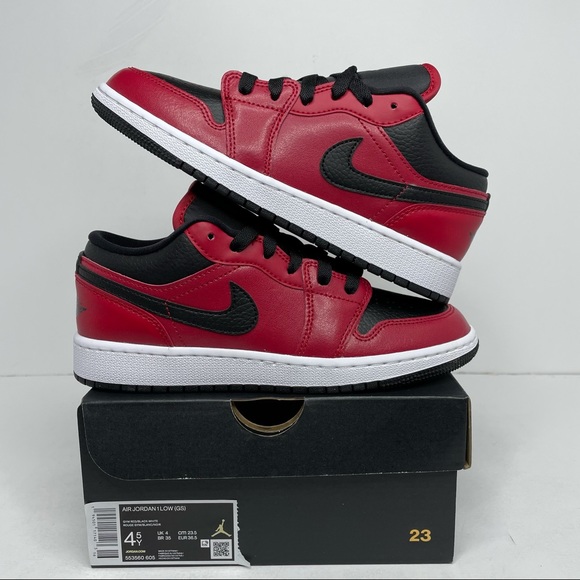 Jordan Shoes - Nike Air Jordan 1 Retro Low GS “Reverse Bred” NEW